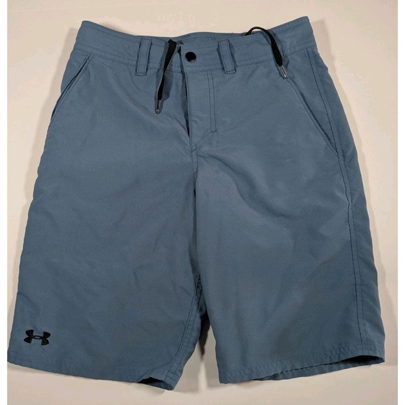 Under‎ Armour Shorts Mens 27 Storm Blue Match Play Heatgear Loose Stretch Golf - Picture 1 of 8